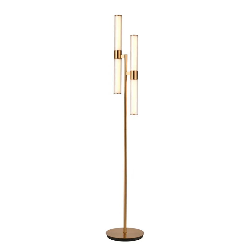 Stmievateľná 2 svetelná torchiere stojaca lampa